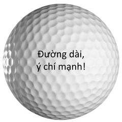 Printed golf balls