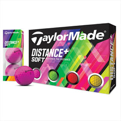 Bóng Golf TaylorMade DISTANCE+ SOFT MULTI COLOR